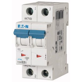 242380 EATON PLSM-B20/2-MW Leitungsschutzschalter 20A 10kA  2-POLIG Produktbild