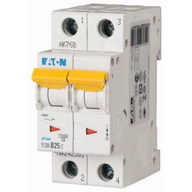 242381 EATON PLSM-B25/2-MW Leitungsschutzschalter 25A 10kA 2-POLIG Produktbild front M