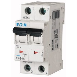 242432 EATON PLSM-D40/2-MW Leitungsschutzschalter 40A 10kA 2-polig Produktbild front M
