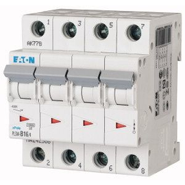 242586 EATON PLSM-B16/4-MW Leitungsschutzschalter 16A 10kA  4-polig Produktbild