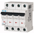 242639 EATON PLSM-D40/4-MW Leitungsschutzschalter 40A 10kA 4-polig Produktbild front S