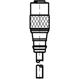 035073 PEPPERL+FUCHS Kabeldose V1-G-5M-PVC Produktbild