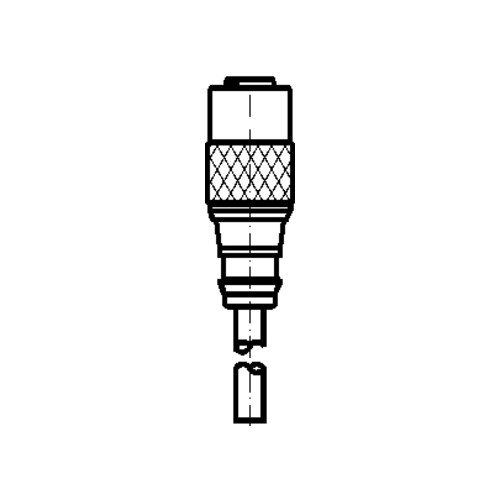 035073 PEPPERL+FUCHS Kabeldose V1-G-5M-PVC Produktbild Front View L