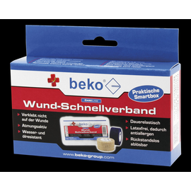 290 8 002 Beko Wund Schnellverband beige/blau Produktbild front M