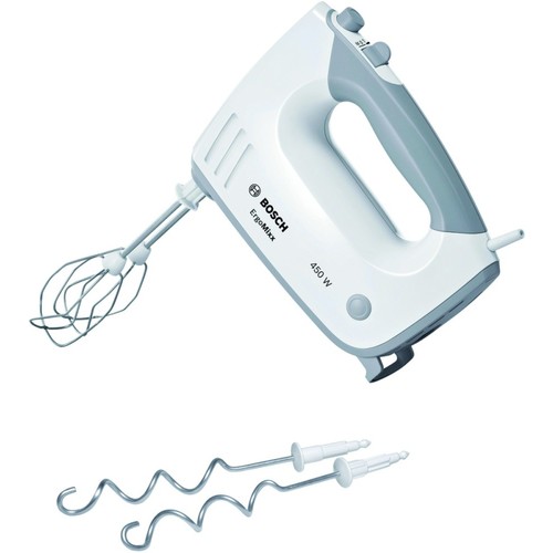 MFQ 36400 Bosch ErgoMixx 450W Handmixer weiss/grau Produktbild Front View L