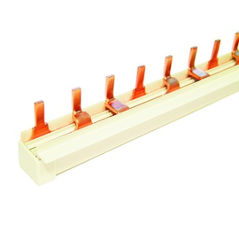 222.33.76 Pollmann Phasenschiene 3 Phasen 10qmm, L1000mm Produktbild front M