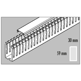 N1696 GGK VK SPECIAL 60/ 30 Verdrahtungs Kanal  60X30 (HXB) Produktbild