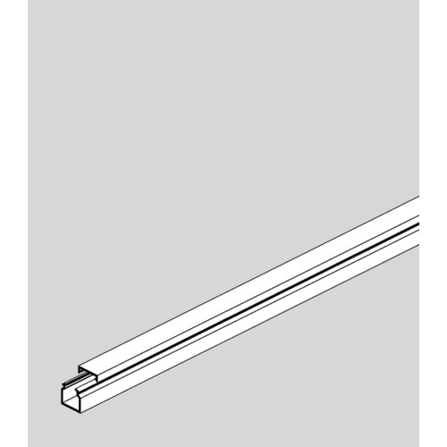 1000 GGK LFG  20/ 20 GR Minikanal 20/20 grau RAL 7030 Produktbild Front View L