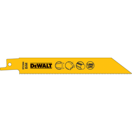 DT2384-QZ Dewalt Säbelsägeblätter Bi-Metall L-152mm (5Stk.) Produktbild