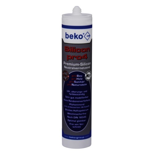 224 02 Beko Universal Silicon pro4 310ml weiss Produktbild Front View L