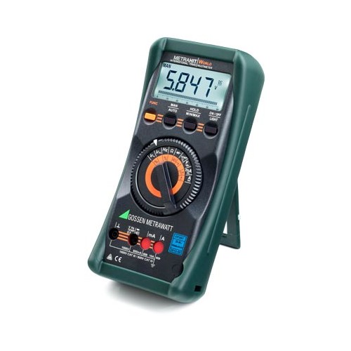 M206A GMC Digi.Multimeter METRAHIT WORLD IR-Schnittstelle, IP52, 600V CAT IV Produktbild Front View L