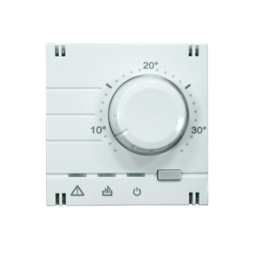 90961030 VIKO Analog Raumthermostat 10-30°C mit Ein/Ausschalter Karre reinw. Produktbild Front View L