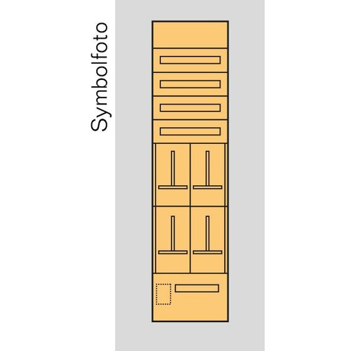 EB9S Era Zählerverteilereinsatz Sbg. bxhxt=476x1900x150mm Produktbild