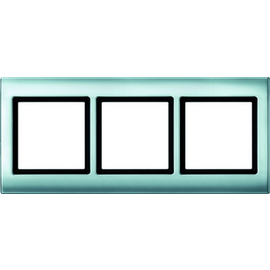 400360 MERTEN Rah 3f. alu AQD Produktbild front M