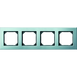 475460 MERTEN Metallrahmen 4f psi M-Pl Produktbild front M