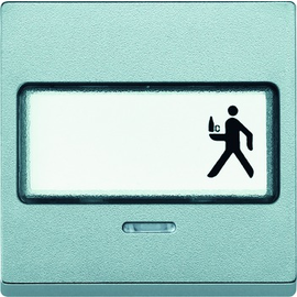 434660 MERTEN Wippe m.KoFen/SchrFe TPm alu SysM Produktbild front M