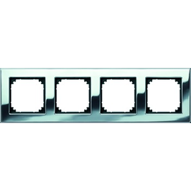 475439 MERTEN Metallrahmen 4f cr M-Pl Produktbild front M