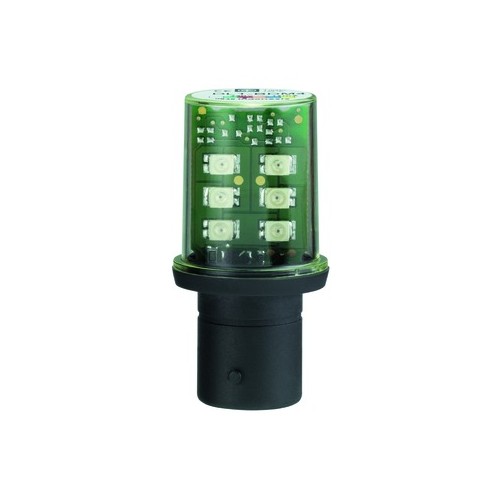 DL1BDB3 Schneider E. LED BA15D 24 V,GN Produktbild Front View L