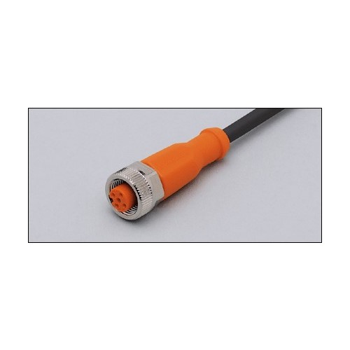 EVC070 IFM Kabeldose mit 2m Kabel 5x0,34 M12 gerade MS ADOGH050MSS0002H05 Produktbild Front View L