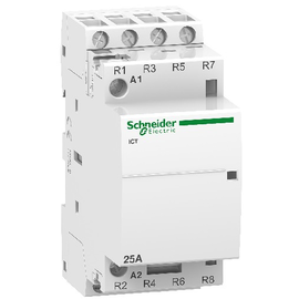 A9C20837 Schneider E Installationsschütz iCT 25A, 4Ö Spulenspannung 230/240VAC Produktbild