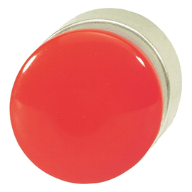 B3P1 RT BENEDICT Pilztaste rot mit Frontring alufarben Produktbild