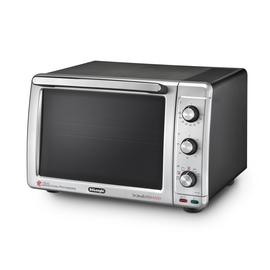 EO32852 Delonghi Backofen silber/sw 32L 6 Garkombinationen mit Drehspieß Produktbild