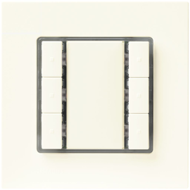 5WG1223-2DB12 KNX Taster UP223/2 Neutral I-System Titanweiß Produktbild front M