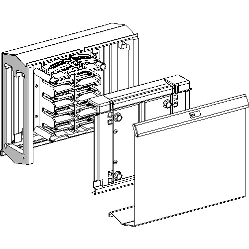 KSA250FA4 Schneider E. ADAPTER ALTES KSA25 Produktbild Front View L