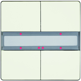 5WG1286-2DB13 SIEMENS Taster 2-fach UP 286/3 TW Produktbild