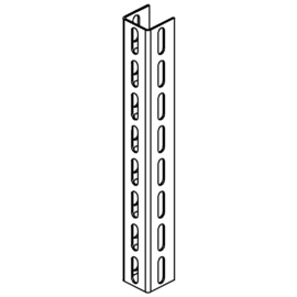 859306 NIEDAX U 5050/3000 F U-Profil 50x50x3000mm Produktbild