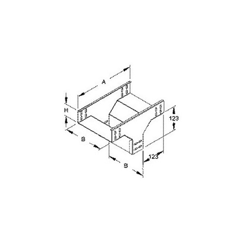 793365 NIEDAX RTW 60.300 KR-Abgangstri. quer 60x300mm Produktbild Front View L