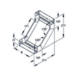 935628 NIEDAX RSD 60.200 F Steigstück 60x202mm Produktbild