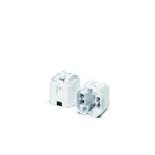 4 Stück G24D Auf E27 Adapter - Lampenfassungsadapter Für LED, Halogen, Glühbirnen
