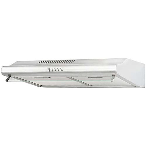 0430014 Exquisit UBH20-2.1 MI Dunstabzug Breite 60cm Unterbau Inox Produktbild Front View L