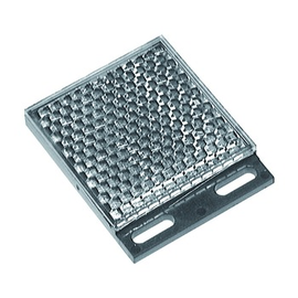 123120 PEPPERL&FUCHS Reflektor 51x51mm rechteck. Bef.Lasche, Bef. Bohr. REF-H50 Produktbild front M