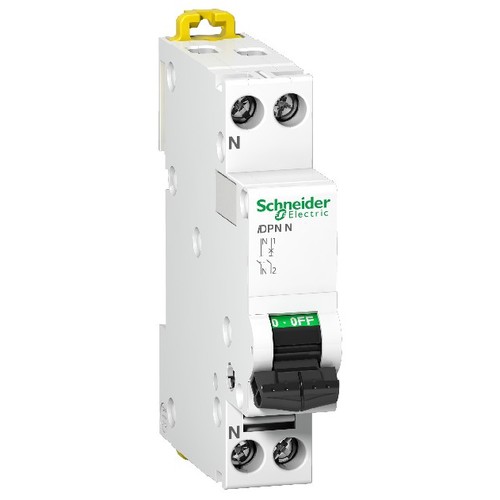 A9N21560 Schneider E. Leitungsschutz- schalter CLARIO iDPN 1P+N 32A, C 6kA 1TE Produktbild Front View L