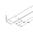 258208 Niedax RDSV100 Deckel für Verteilerrinne Produktbild