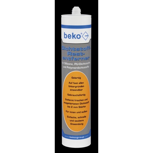 224 1 300 BEKO Dichtstoff-Restentferner 300ml für Silicon, PU-Dichtstoffe Produktbild Front View L