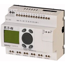 106393 Eaton EC4P-221-MRXD1 24 VDC, Can, 12 E, 6 Relais, Display Produktbild