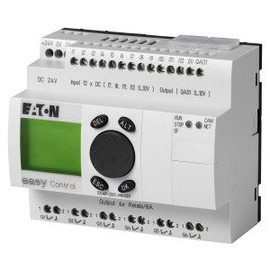 106397 Eaton EC4P-221-MRAD1 24 VDC,Can,12E, 6Relais,Displ.,Analog QA Produktbild