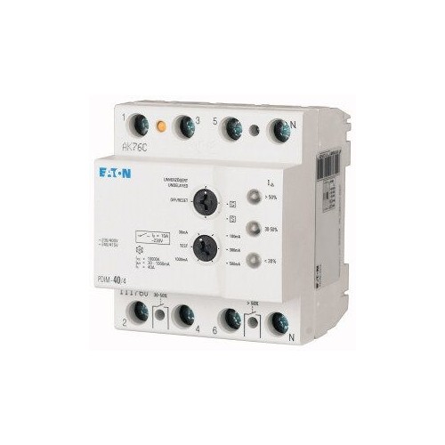 111761 Eaton PDIM-100/4 Differenzialstromanzeigegerät Produktbild Front View L