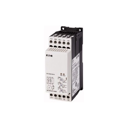 134847 Eaton DS7-340SX004N0-N Softstarter DS7, 24 V AC/DC, 4 A Produktbild Front View L