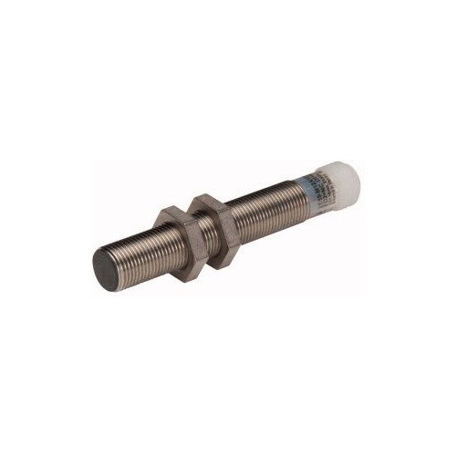 136208 Eaton E59-M12A105D01-D2 Ind. Sensor, DC, rund 12, Metall, M12 Produktbild Front View L