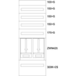 137451 Eaton BP-U-3S-KN-600/15-2Z Unterputz-Zählerverteiler K Produktbild