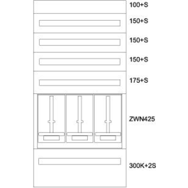 137475 Eaton BPZ-MES-KN-800/15-3Z Zählerverteiler-Montageeinsatz K Produktbild