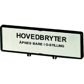 205539 Eaton ZFS70-T0 Zusatzfrontschild, (N) Produktbild front M