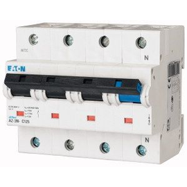 211788 Eaton AZ-3N-C40 Hochleistungsautom. 3+N-p, C-Char. 40A Produktbild front M
