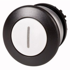 216726 Eaton M22-DP-W-X1 Pilzdrucktaste,beschriftet,weiss Produktbild front M