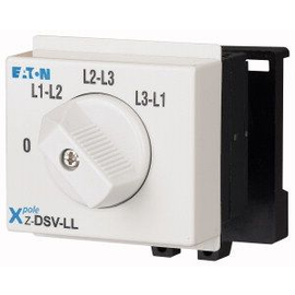 248879 Eaton Z-DSV-LL Drehschalter f. Reiheneinbau Voltm.L-L L1-L2... Produktbild