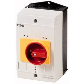 260365 Eaton CI-K2H-PKZ0-GRV IsolierstoffGehäuse m rot-gelbem Drehgr Produktbild